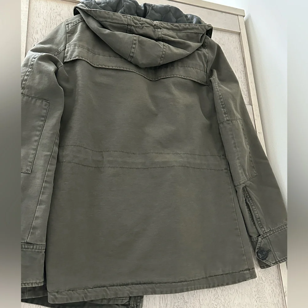 Levi Strauss Co Olive Green Utility Jacket - Picture 4 of 4